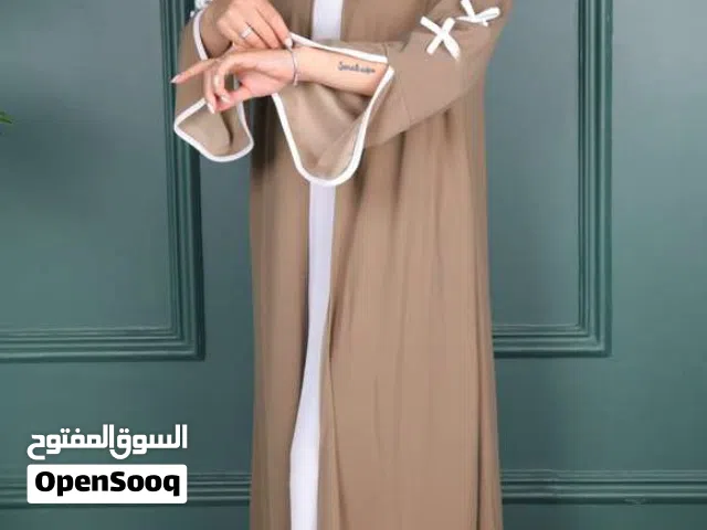 عبايه ناعمه وقطعتين