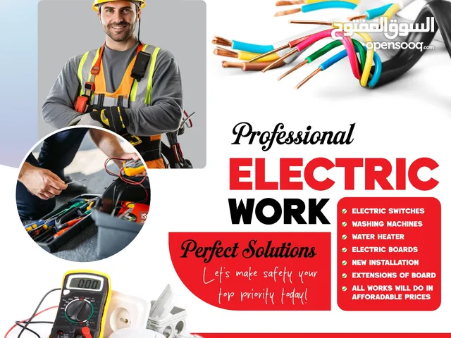 Electrician and plumber service 24/7