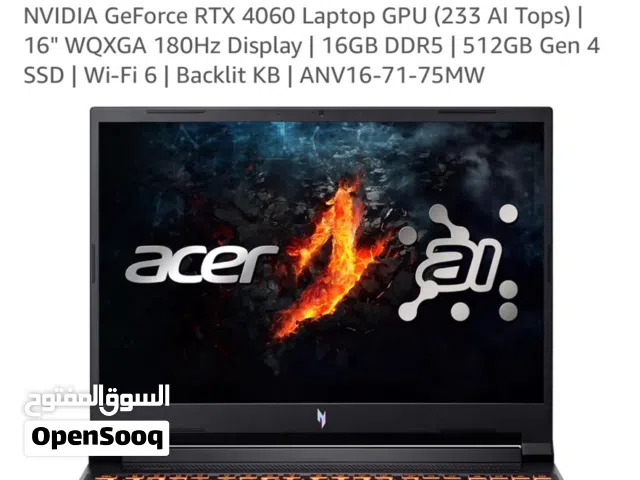 Acer nitro v16 - 4060