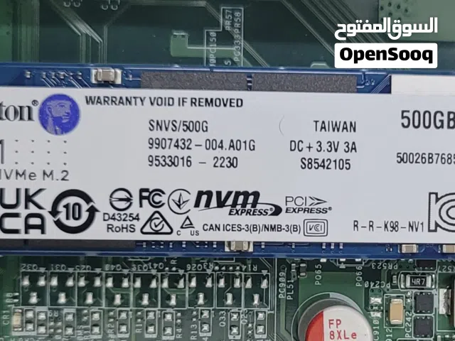 m.2 Nvme 500gb SSD