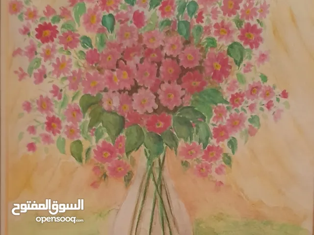 رسم يدوي اكواريل