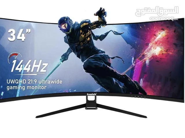 For Sale: Gawfolk GF340A 34” Curved Ultra-Wide Monitor – 100Hz Frameless Gaming Beast