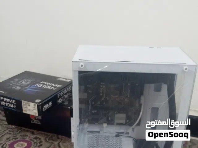 سلام عليكم للبيع كومبو i5 11400f البورد h510 من اسوس و مبرد مائي كيس ابيض جديد  نقص كارت و رامات و ب