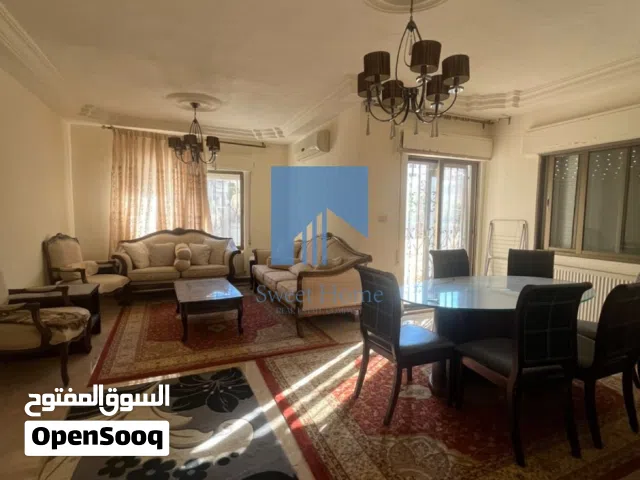 شقة مفروشة مميزة للبيع في خلدا  -  قرب إشارة الدر المنثور طابق اول 150م تشطيب سوبر ديلوكس بسعر مغري