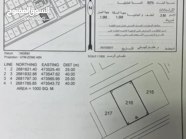 Industrial Land for Sale in Al Batinah Sohar