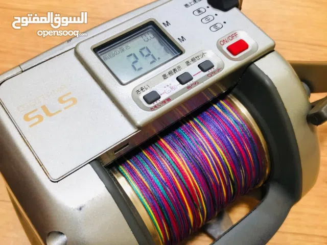 SHIMANO SLS TM 3000 النوع: بكرة صيد كهربائية للمياه المالحة في أعماق البحار.  سعة الخيط: خيط قياسي P