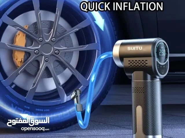منفاخ إطارات + لاصق مضيئTire inflator + small + glow sticker