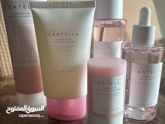 سنتيلا الكورية مدغشقر العناية بالبشرة مرطب تونر سيروم كريم تبييض غسول الوجه منظف زيت الجوهر مجموعة