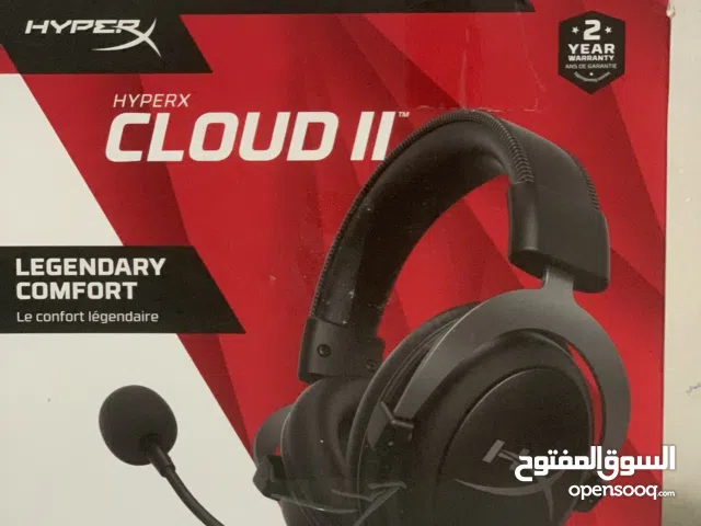 سماعات هايبر اكس كلاود 2 اوبن بوكس بحالة جديدة