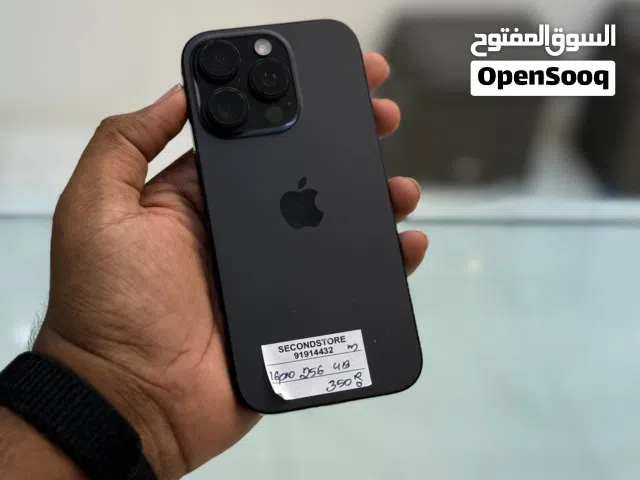 Used Apple iPhone 16 Pro Mobile Phone, 256GB, Black, Excellent Condition
