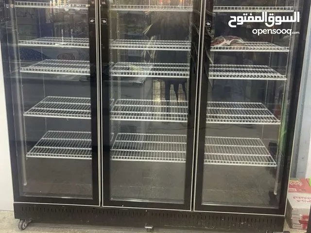 تلاجة عرض سكوريت 3ابواب انفيرتر اضاءة ثلاث الوان