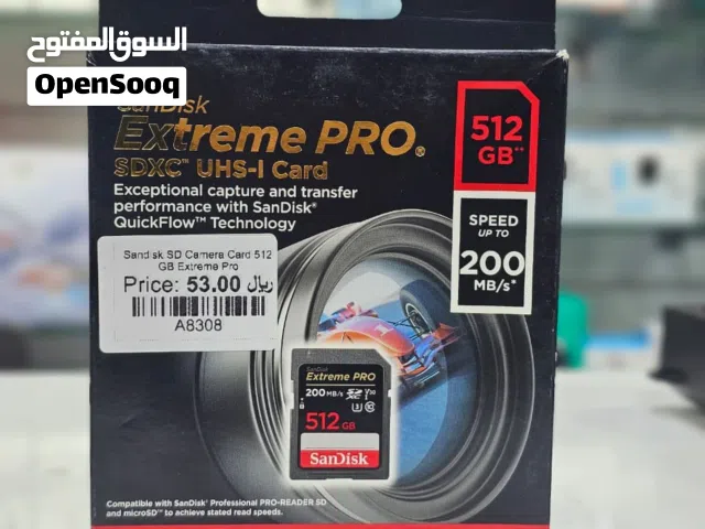 Brand New SanDisk Extreme Pro in Oman  512GB high storage