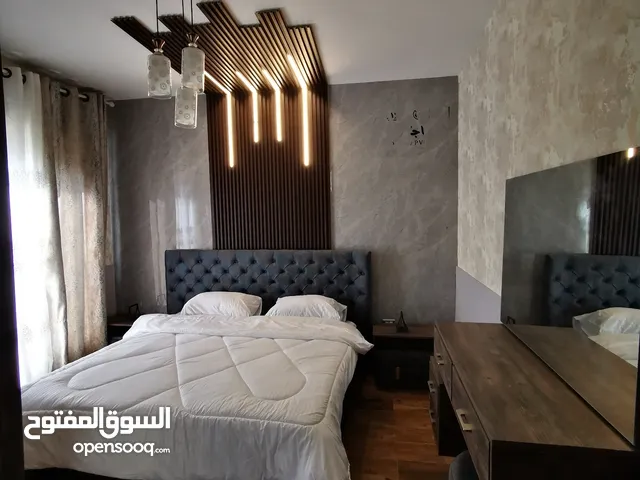 للايجار (اليومي/الاسبوعي) شقة جديدة مفروشة في #عبدون .. اثاث و ديكورات مميزه / 2 نوم