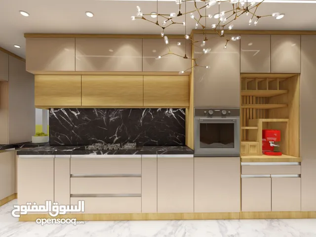 ديكور داخلي وكابينات مطبخ بتصاميم عصرية وكلاسيكية مميزة