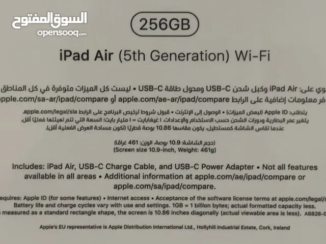 Apple iPad Air 5 256 GB in Mecca