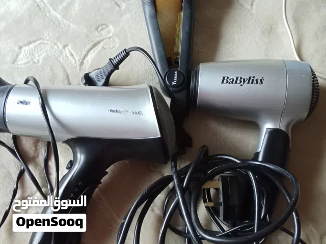 مجفف الشعر الكهربائي عدد اربعه استعمال خفيف بماركات مختلفه