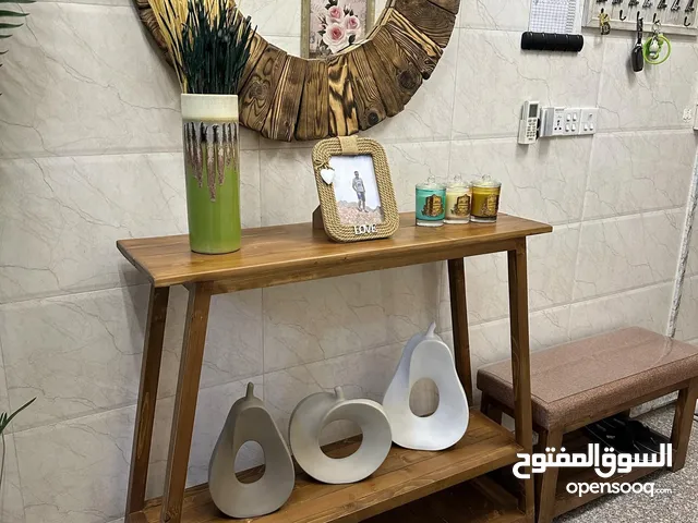 كونسول خشب زان من تاتش اند ارت