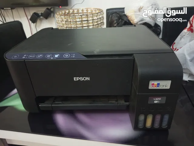 طابعه ابسون  تانك l3251 مستعمله للبيع يعطيكم العافيه