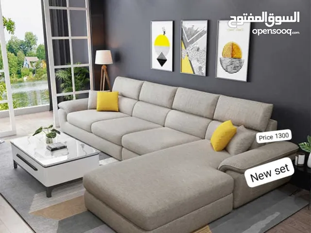فرصة لا تُفوت! طقم كنب شبه جديد  Stylish Sofa Set – Elegant Design & Affordable Price
