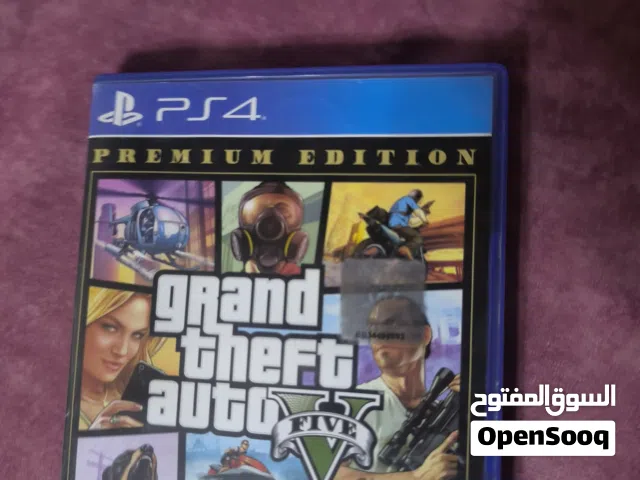 لعبة GTA V نسخة البلايستيشن 4 تعمل على البلايستيشن 5