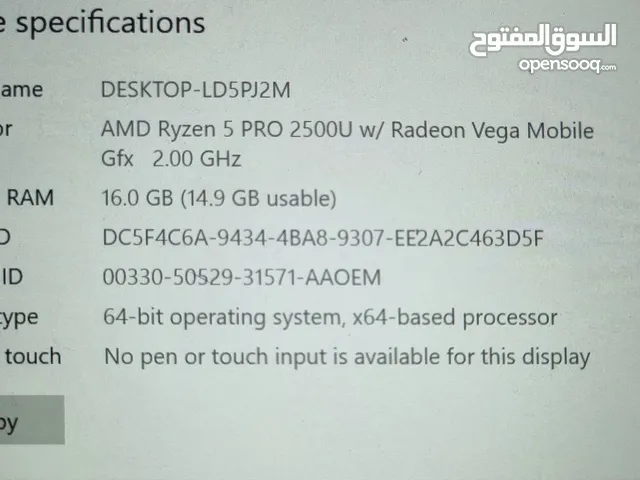 H P ProBook 645 G4 , Ryzen 5 Pro