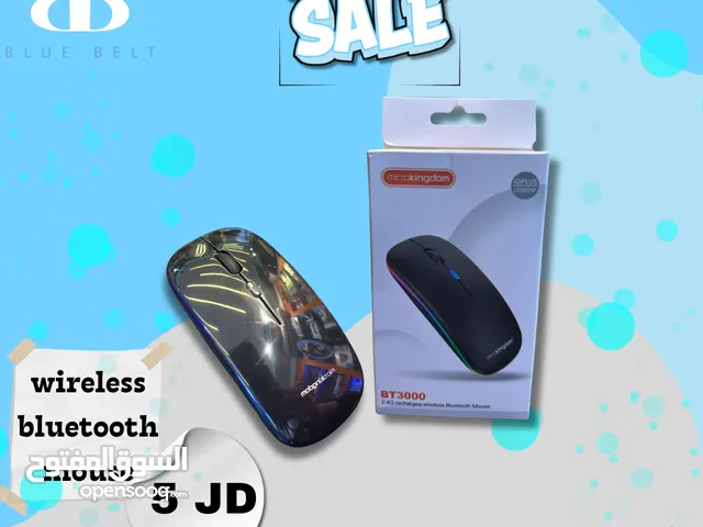 ماوس لاسلكي USB+بلوتوث
