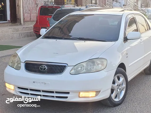 تويوتا كورولا 2002 عرطه اتحداك ترجع من الفحص مختم وكاله بضاعه زيرو على الشرط فتحه سقف أناقة ما يحتاج