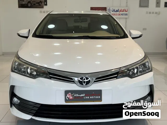للبيع   Toyota Corolla XLi 2018 خليجي (بهوان)  أنيقه في شكلها اقتصاديه في استخدامها مناسبه في سعرها