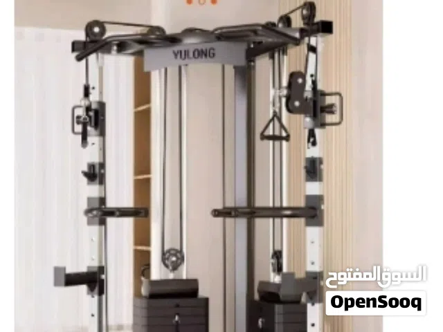 جهاز كيبل كروس معه اوزان 150 كغم  سحب علوي وسفلي وتي بار وتجميع صدر  جميع المسكات مرفقه شامل التوصيل