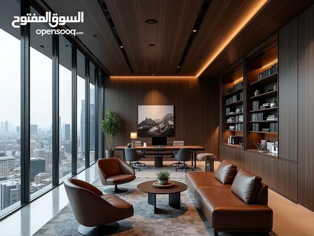 شقة مكتبية أرضية للإيجار في بن عاشور بالقرب من مصحة المختار