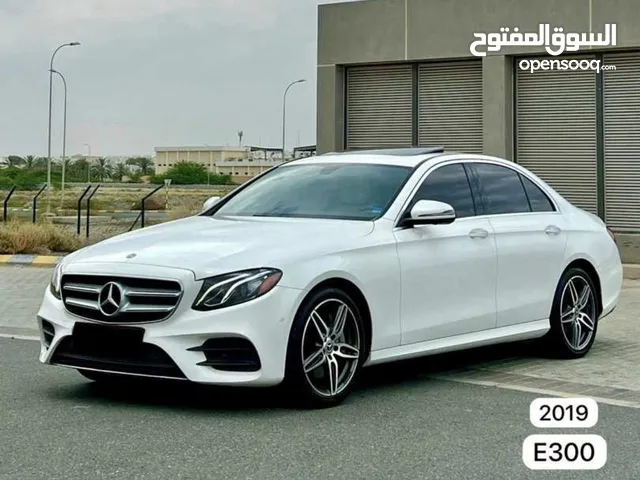 مرسيدس E300 موديل 2019 نظيف جداً وقابل للتفاوض