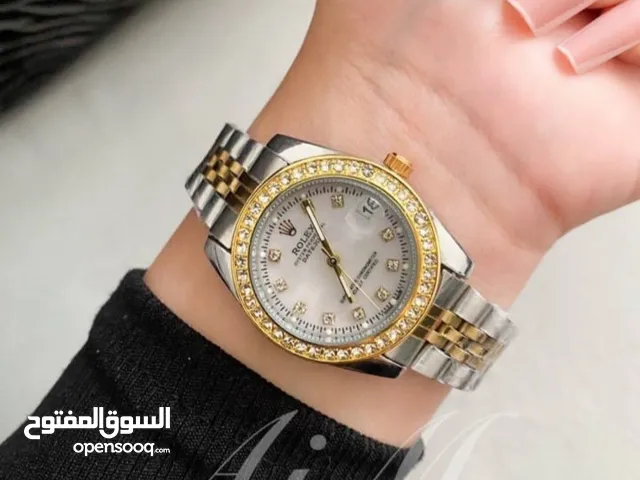 Silver Rolex for sale in Manama
