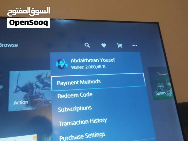 PlayStation gaming card for Sale in Amman