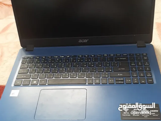 لابتوب Acer للبيع - رام 4GB ومساحة 256GB بسعر لقطه