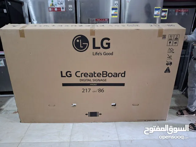 اكبر شاشه ال جي86بوصه