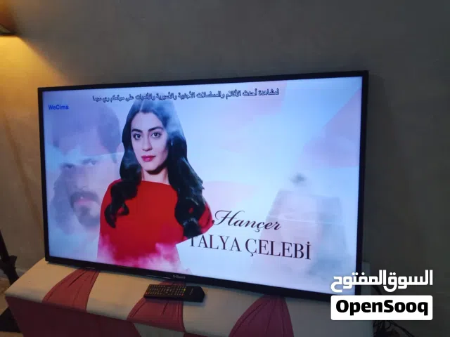 شاشة جي جارد ألفا الاصلي حجم 58 انش full hd بحال الجديد مع الريموت الاصلي والقواعد (( مش سمارت )) بس