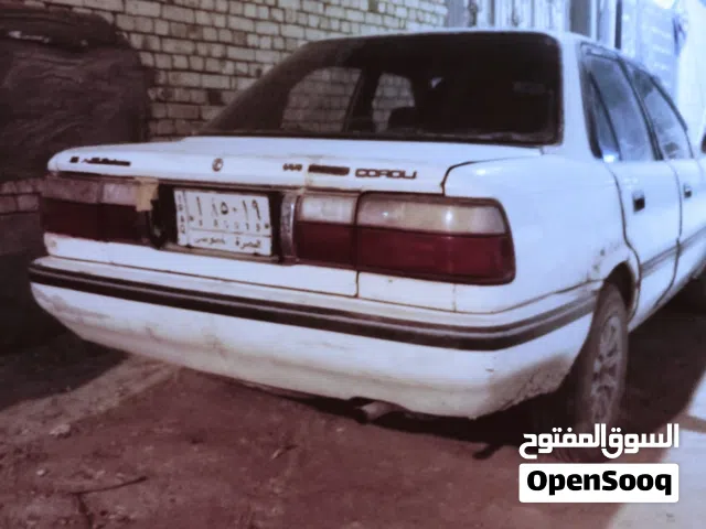 1991, تويوتا, كورولا, LE