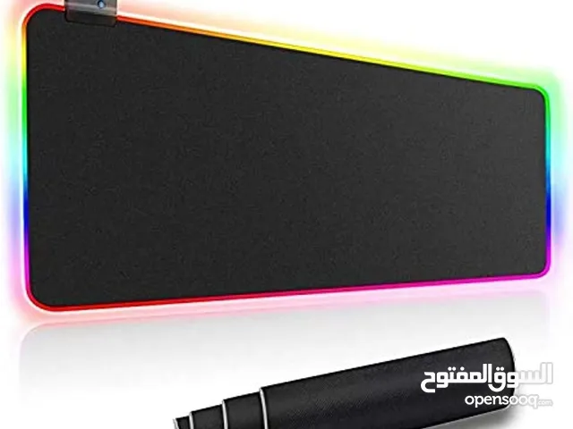 ماوس باد كبيرة 80 سم في 30 سم للماوس والكيبورد باضاءة RGB