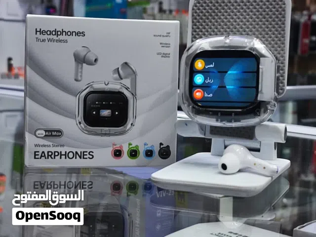 سماعات أذن لاسلكية Air Max بشاشة LCD