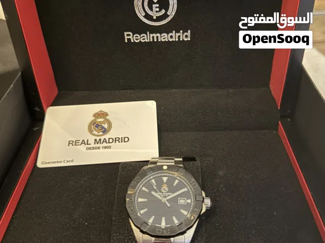 Authentic real madrid swiss watch ساعة ريال مدريد سويسرية اصلية
