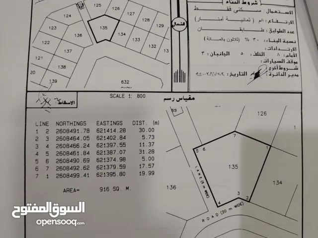 للبيع ارض بمساحة كبيرة في الموالح 11 / مقابل مخطط لمنتزه