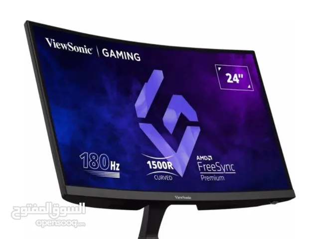 شاشة ألعاب فیوسونيك المنحنية 24 بوصة VX2418C- وتردد 180 هرتز FHD بدقة في الرياض