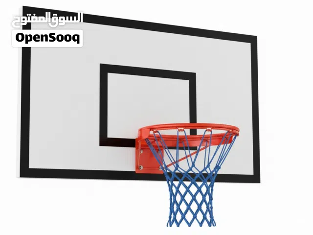 بورد سلة خشب احترافي مع شبك قوي – للجيم والملاعب والحدائق بجودة عالية ومتانة