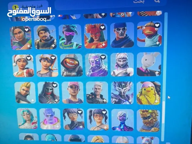 حساب فورت نايت نادر