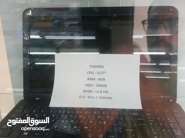 لابتوب توشيبا نظيف للبيع