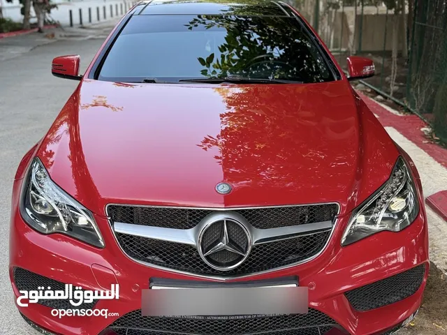 Mercedes 2014 E250 Turbo GCC Two keys Coupe 250K KM مرسيدس 2014 E250 كوبيه خليجي مفتاحين وكاله