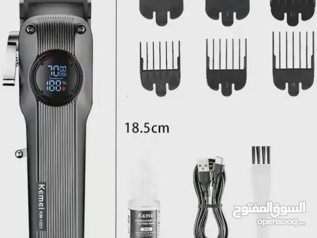 Kemei Profesional Saloon Hair Clipper with Led Color Screen & 700RPM Blade & Control Lever