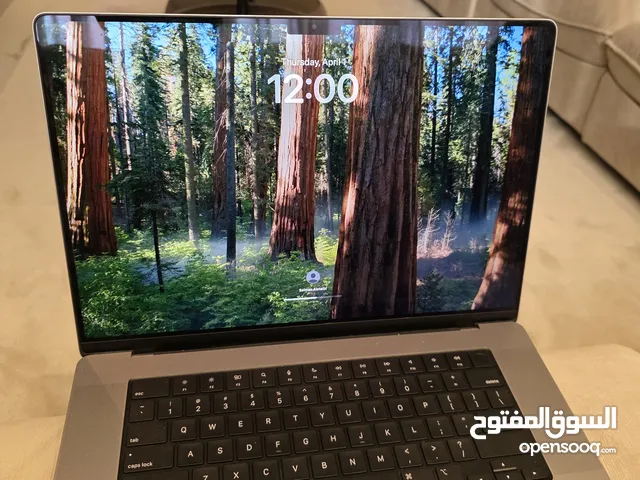ماك بوك برو 16 انش M1 Max - حالة ممتازة MacBook Pro 16" M1 Max - Excellent Condition