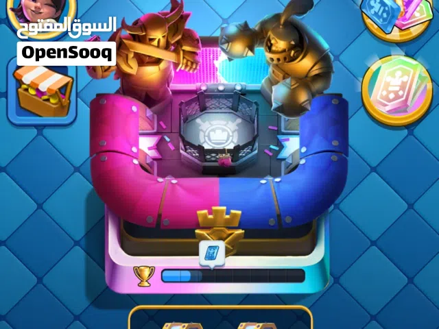حساب سوبر سيل فيه كلاش رويال و العاب اخرى و السعر بيه مجال ينزل