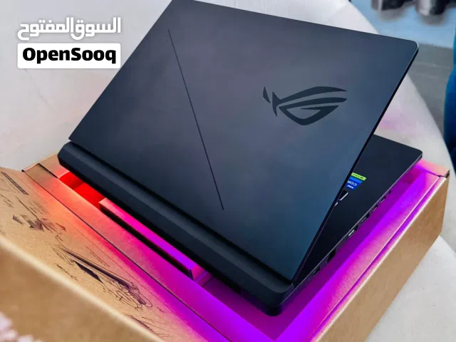 لابتوب جيمنج ايسوس روج كرت شاشه سفاح 5060 ضمن الكفاله ومعالج جيل 14